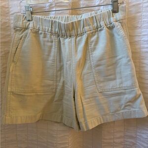 J. Crew Women's Tan Pull on Camp Shorts